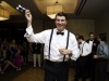 Throwing the garter at The Club at Rolling Hills